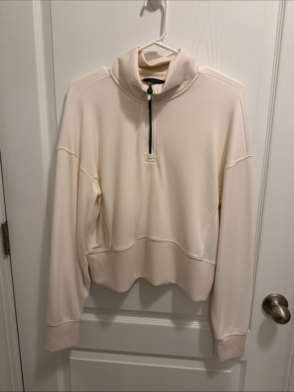 Cream Quarter Zip
